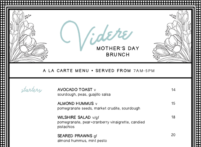 Mother's Day Brunch